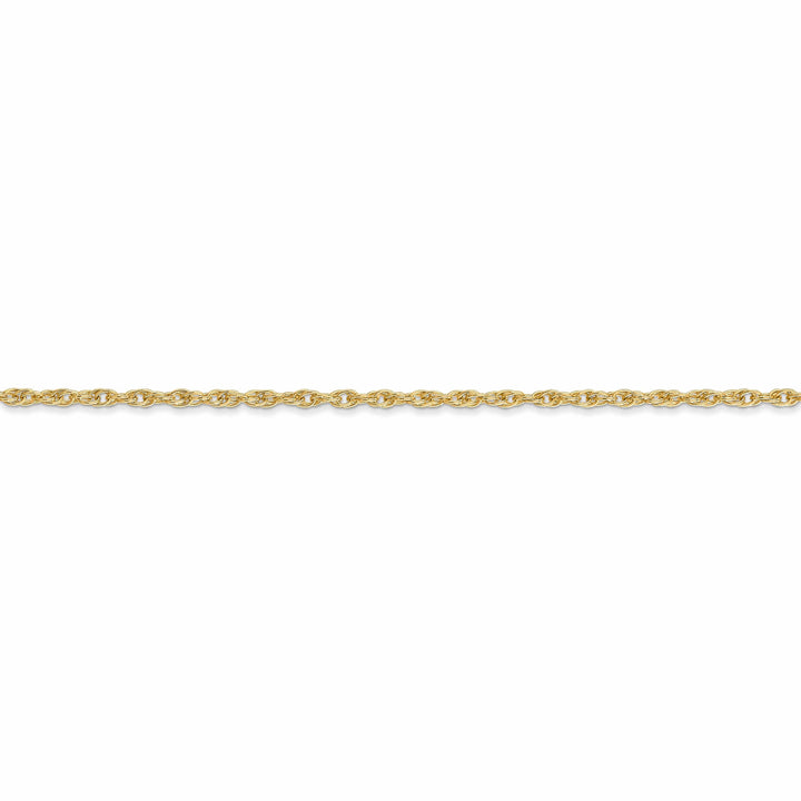 Lovely Rita's Chains 14k Yellow Gold 1.55mm Carded Cable Rope Chain