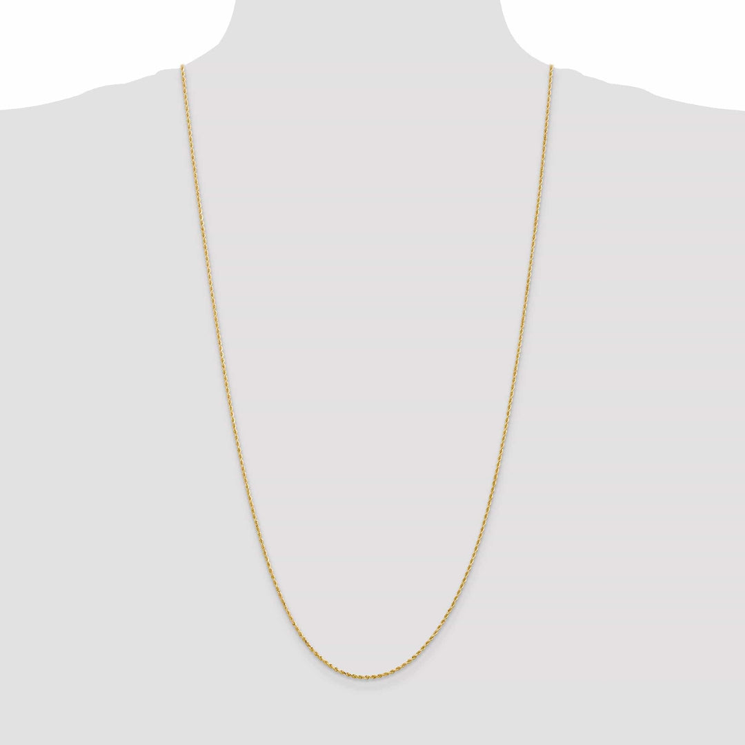 Lovely Rita's Chains 14k Yellow Gold 1.5mm D.C Rope Chain