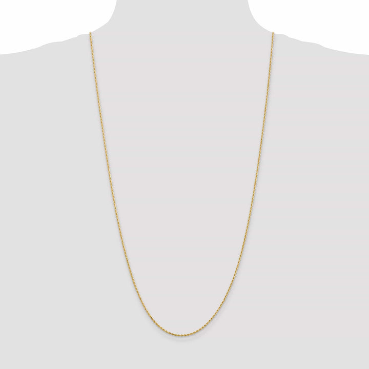 Lovely Rita's Chains 14k Yellow Gold 1.5mm D.C Rope Chain