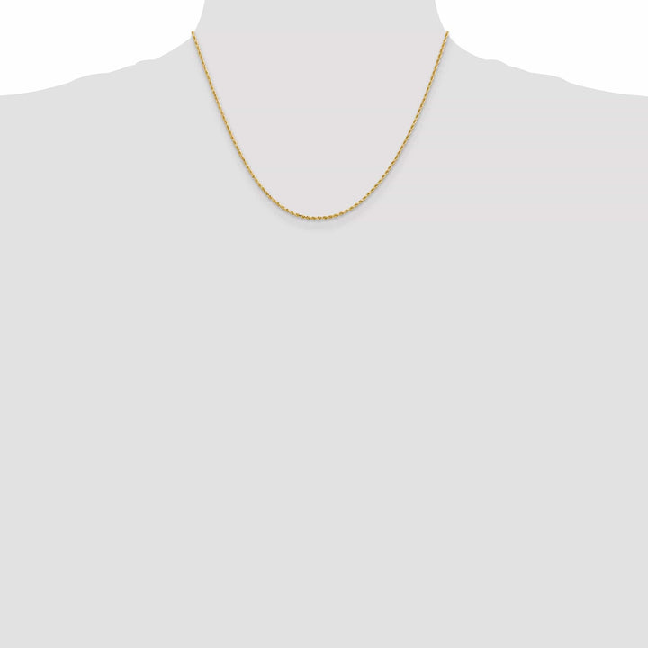 Lovely Rita's Chains 14k Yellow Gold 1.5mm D.C Rope Chain