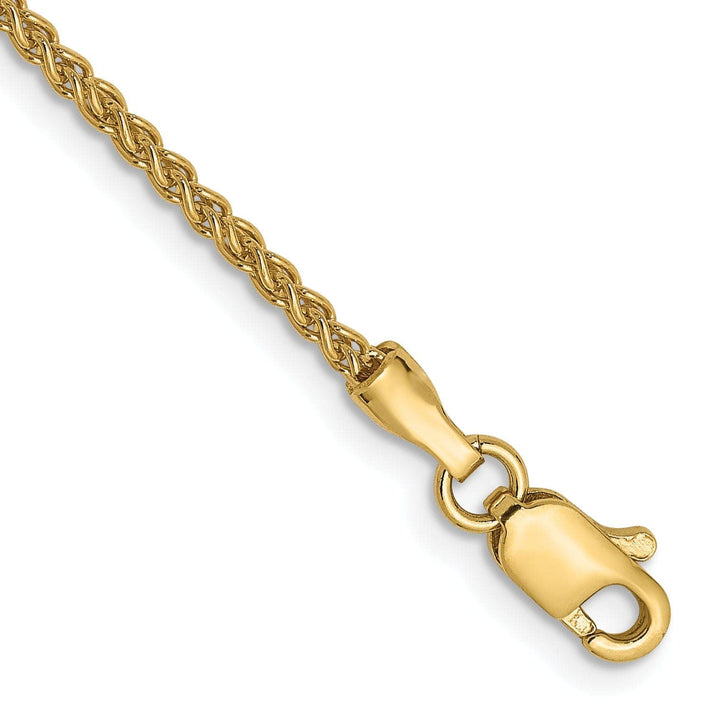 Lovely Rita's Chains 14k Yellow Gold 1.5mm Wheat Anklet