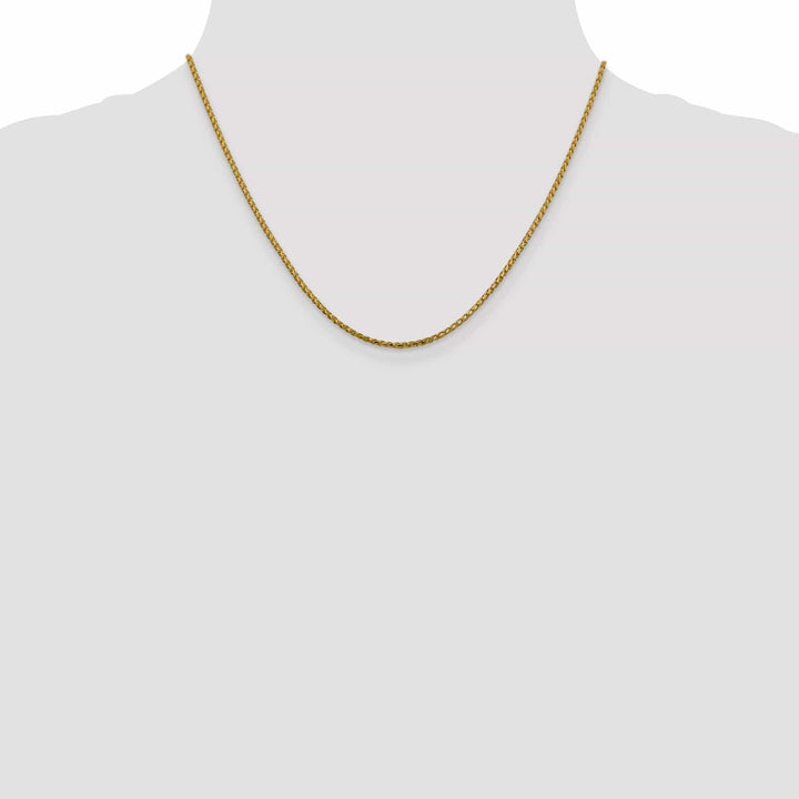 Lovely Rita's Chains 14k Yellow Gold 1.6 mm D.C Open Franco Chain