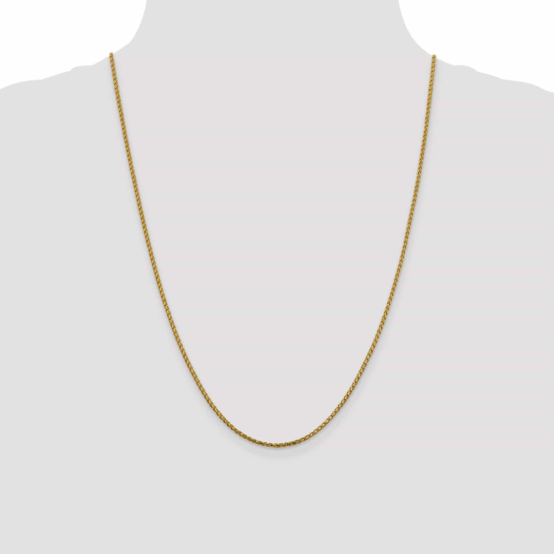 Lovely Rita's Chains 14k Yellow Gold 1.6 mm D.C Open Franco Chain