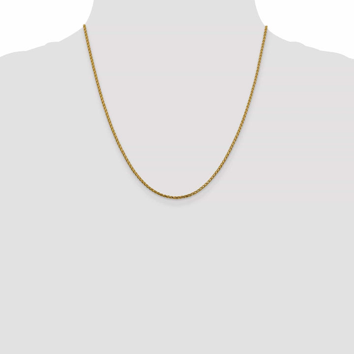 Lovely Rita's Chains 14k Yellow Gold 1.6 mm D.C Open Franco Chain