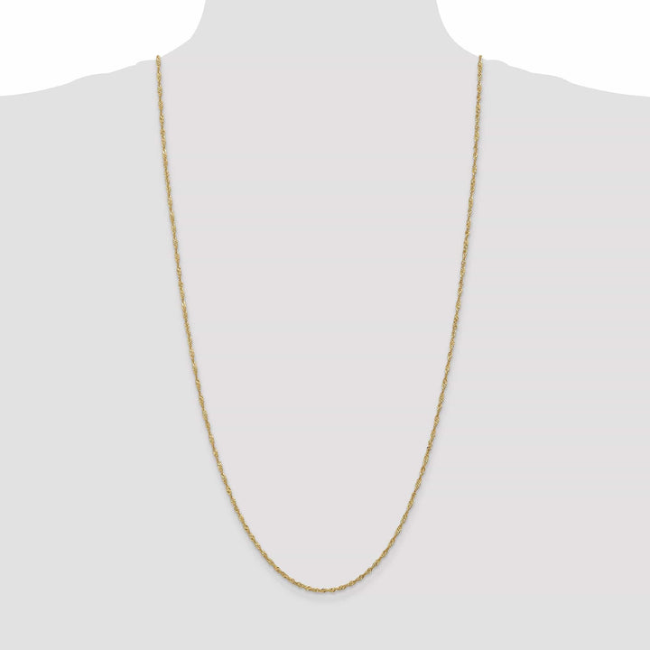 Lovely Rita's Chains 14k Yellow Gold 1.6 mm Singapore Chain