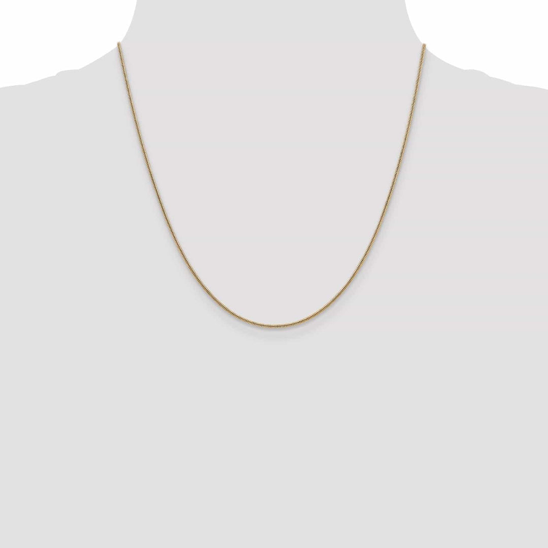 Lovely Rita's Chains 14k Yellow Gold 1.6 mm Snake Chain