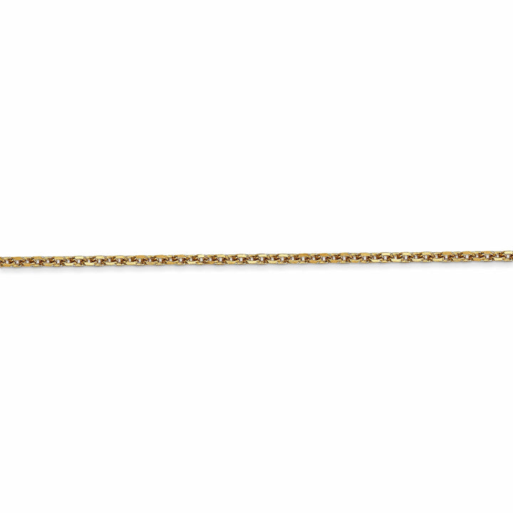 Lovely Rita's Chains 14k Yellow Gold 1.65mm Solid D.C Cable Chain