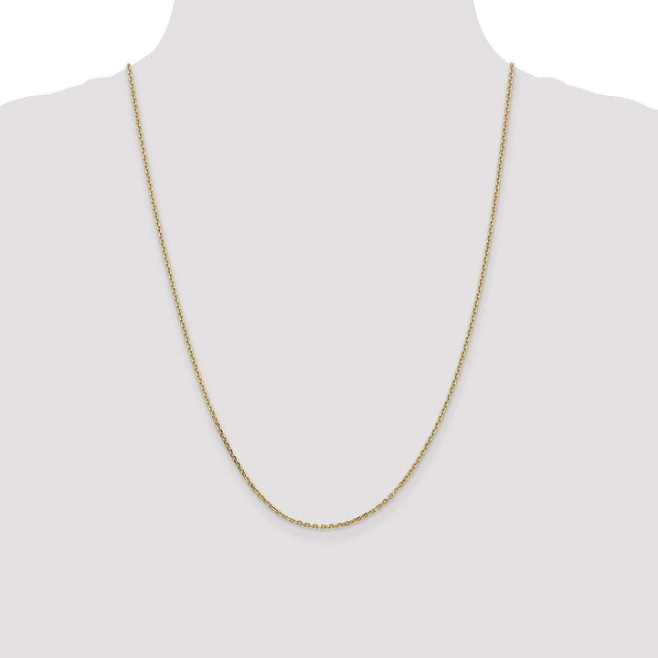 Lovely Rita's Chains 14k Yellow Gold 1.65mm Solid D.C Cable Chain