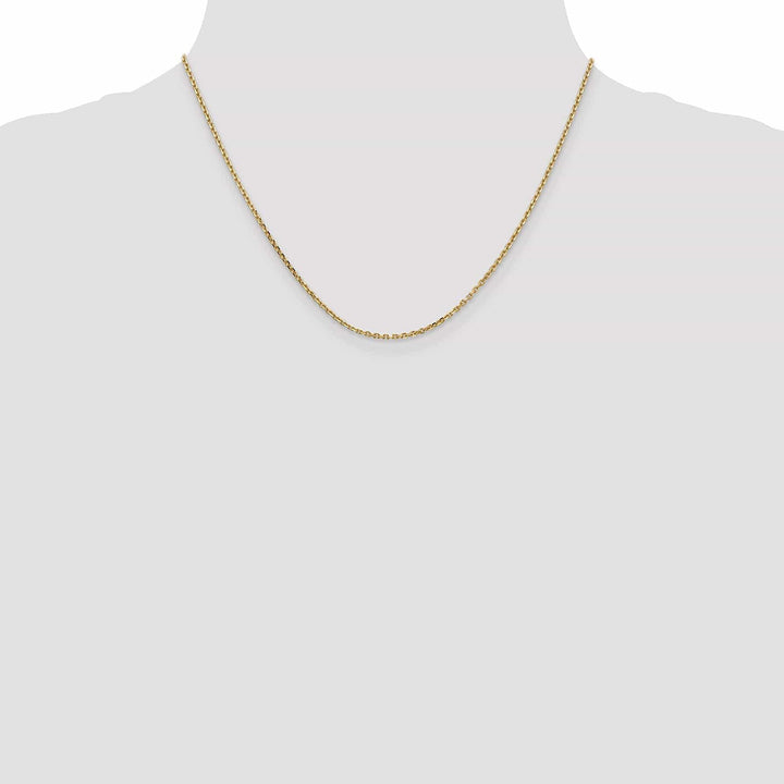 Lovely Rita's Chains 14k Yellow Gold 1.65mm Solid D.C Cable Chain