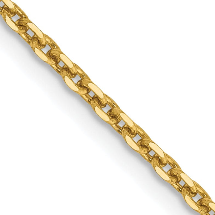 Lovely Rita's Chains 14k Yellow Gold 1.65mm Solid D.C Cable Chain