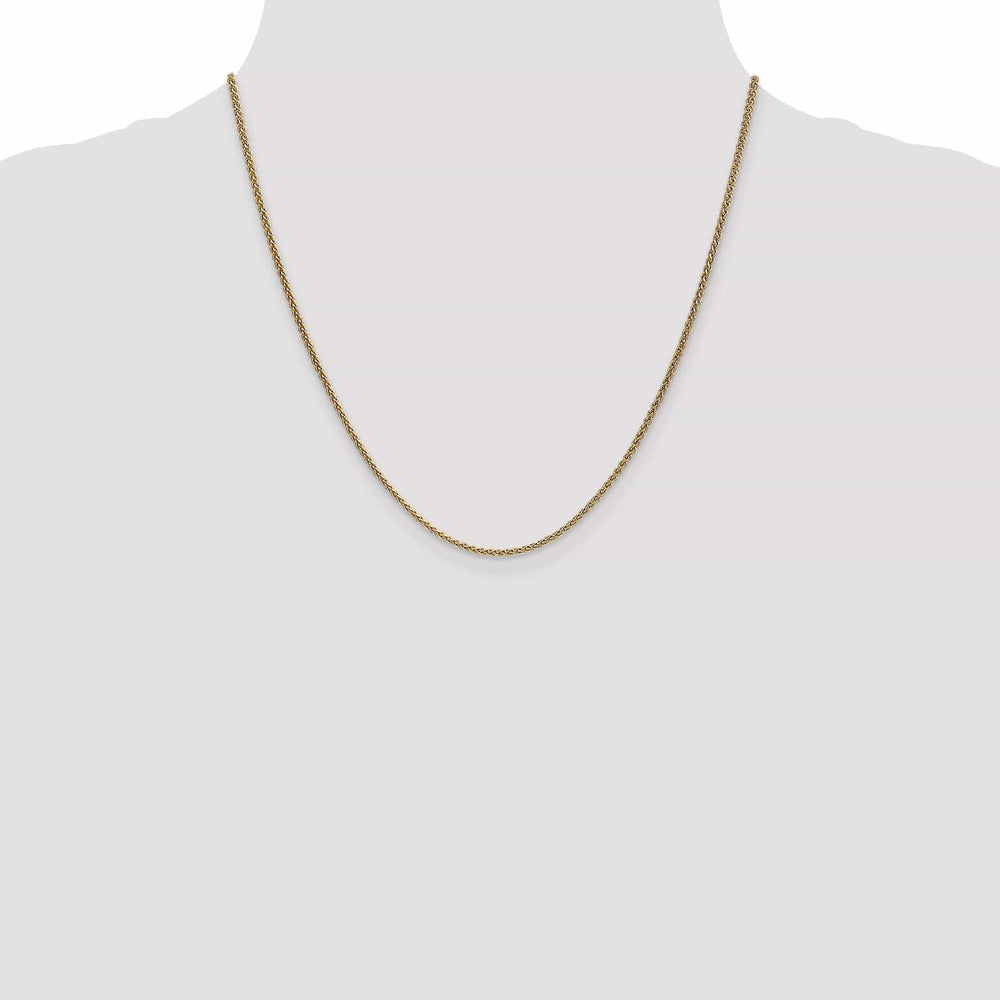 Lovely Rita's Chains 14k Yellow Gold 1.65mm Spiga Wheat Chain