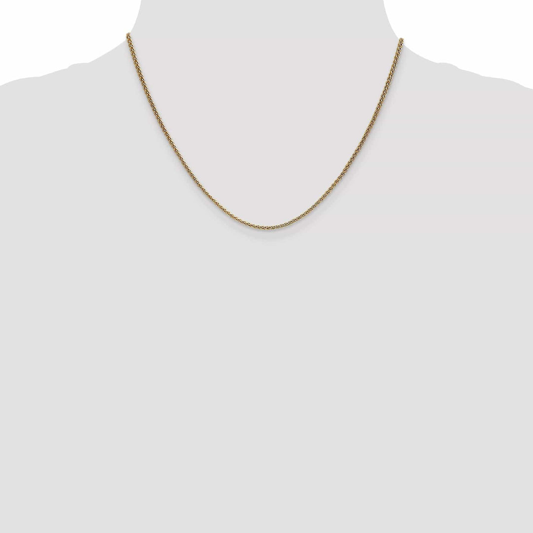 Lovely Rita's Chains 14k Yellow Gold 1.65mm Spiga Wheat Chain