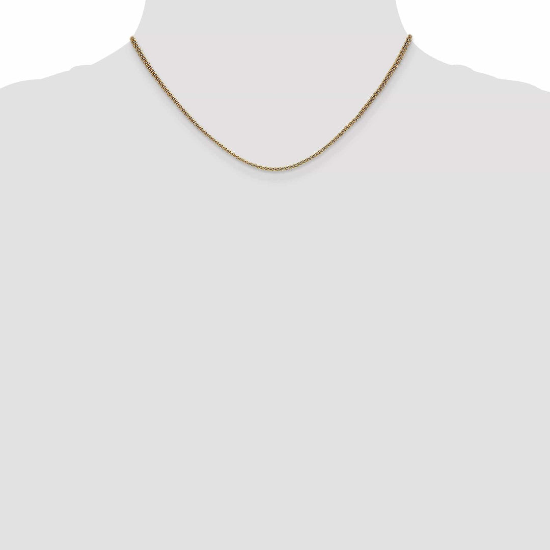 Lovely Rita's Chains 14k Yellow Gold 1.65mm Spiga Wheat Chain