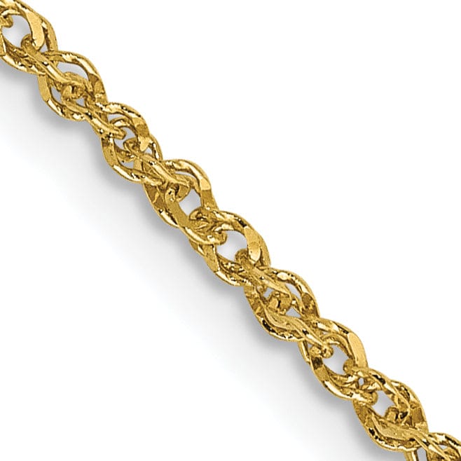 Lovely Rita's Chains 14k Yellow Gold 1.70mm Polished Ropa Chain