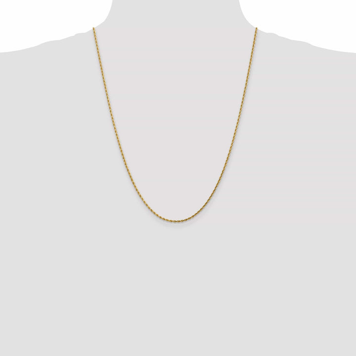 Lovely Rita's Chains 14k Yellow Gold 1.75mm D.C Rope Chain