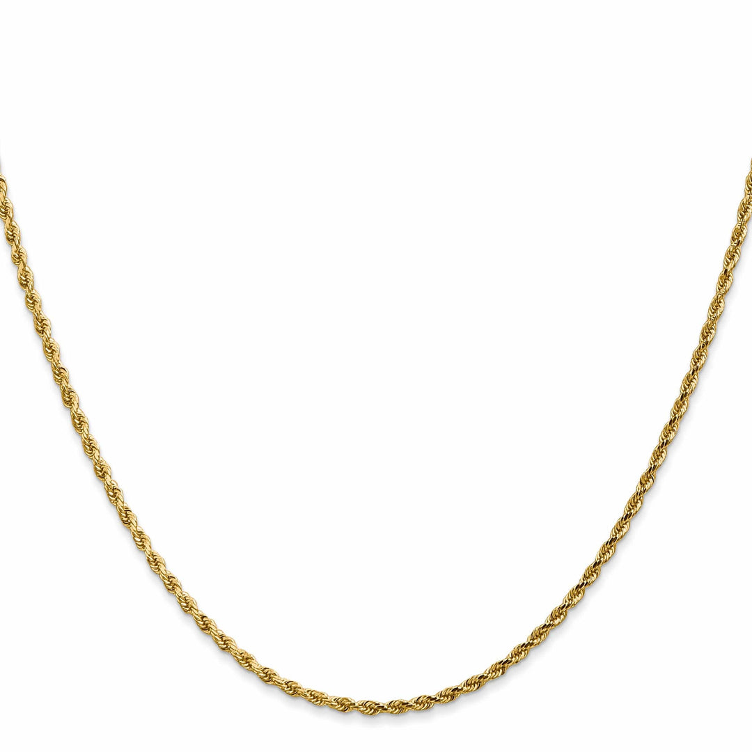Lovely Rita's Chains 14k Yellow Gold 1.75mm D.C Rope Chain