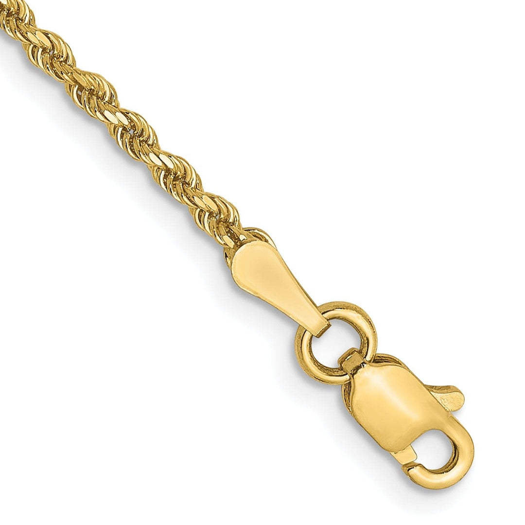 Lovely Rita's Chains 14k Yellow Gold 1.75mm D.C Rope Chain