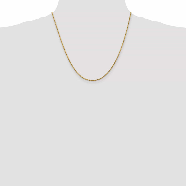 Lovely Rita's Chains 14k Yellow Gold 1.75mm D.C Rope Chain