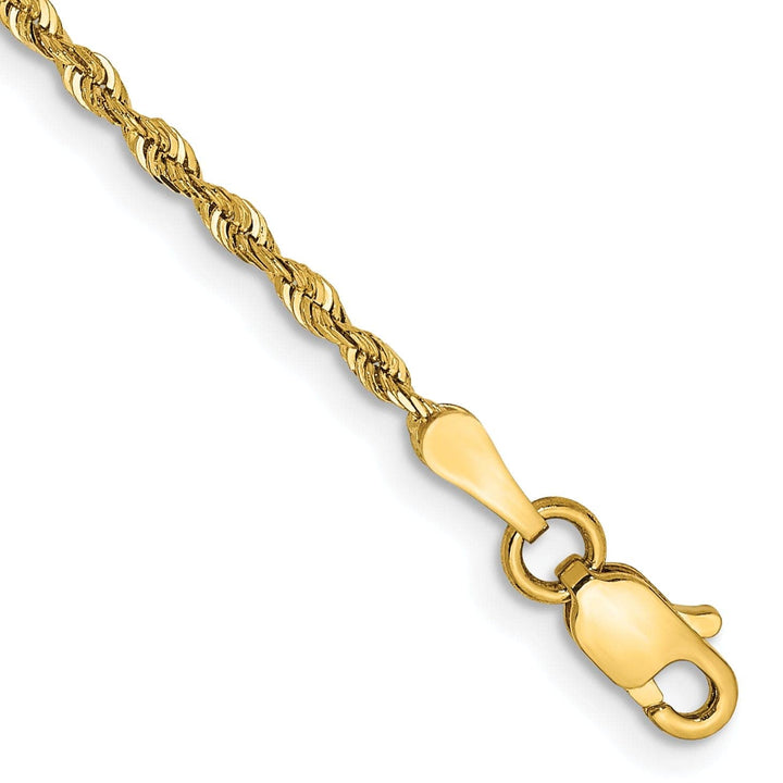 Lovely Rita's Chains 14k Yellow Gold 1.84mm D.C Quadruple Rope Chain