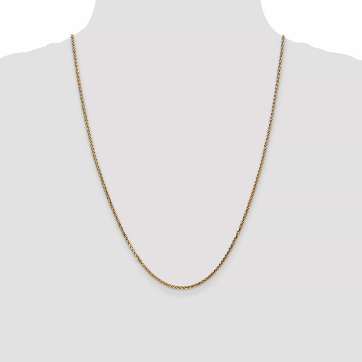Lovely Rita's Chains 14k Yellow Gold 1.8mm Solid D.C Spiga Chain