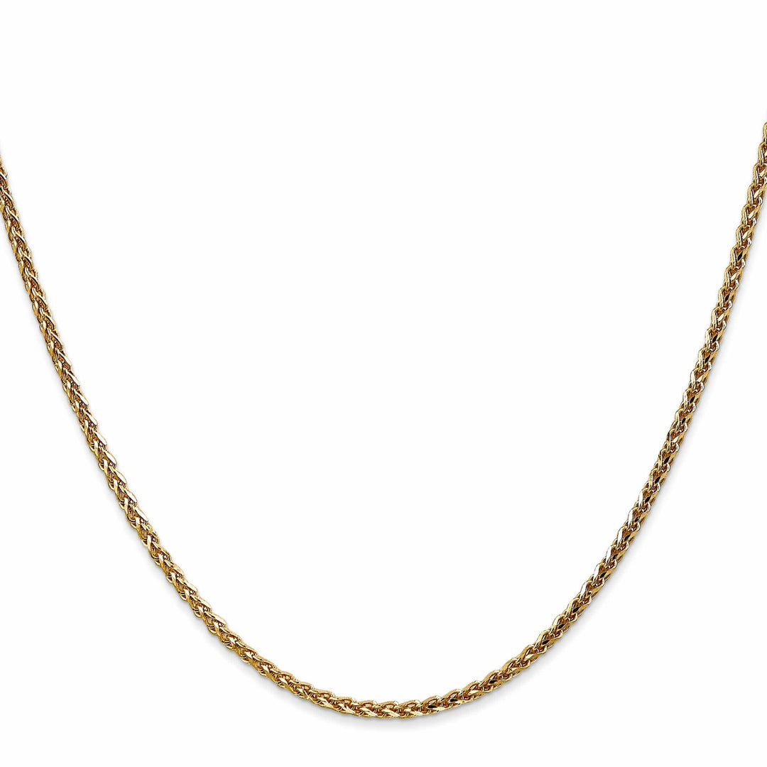 Lovely Rita's Chains 14k Yellow Gold 1.8mm Solid D.C Spiga Chain