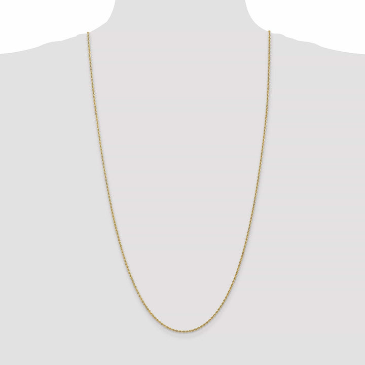 Lovely Rita's Chains 14k Yellow Gold 1.8mm Solid Regular Rope Chain
