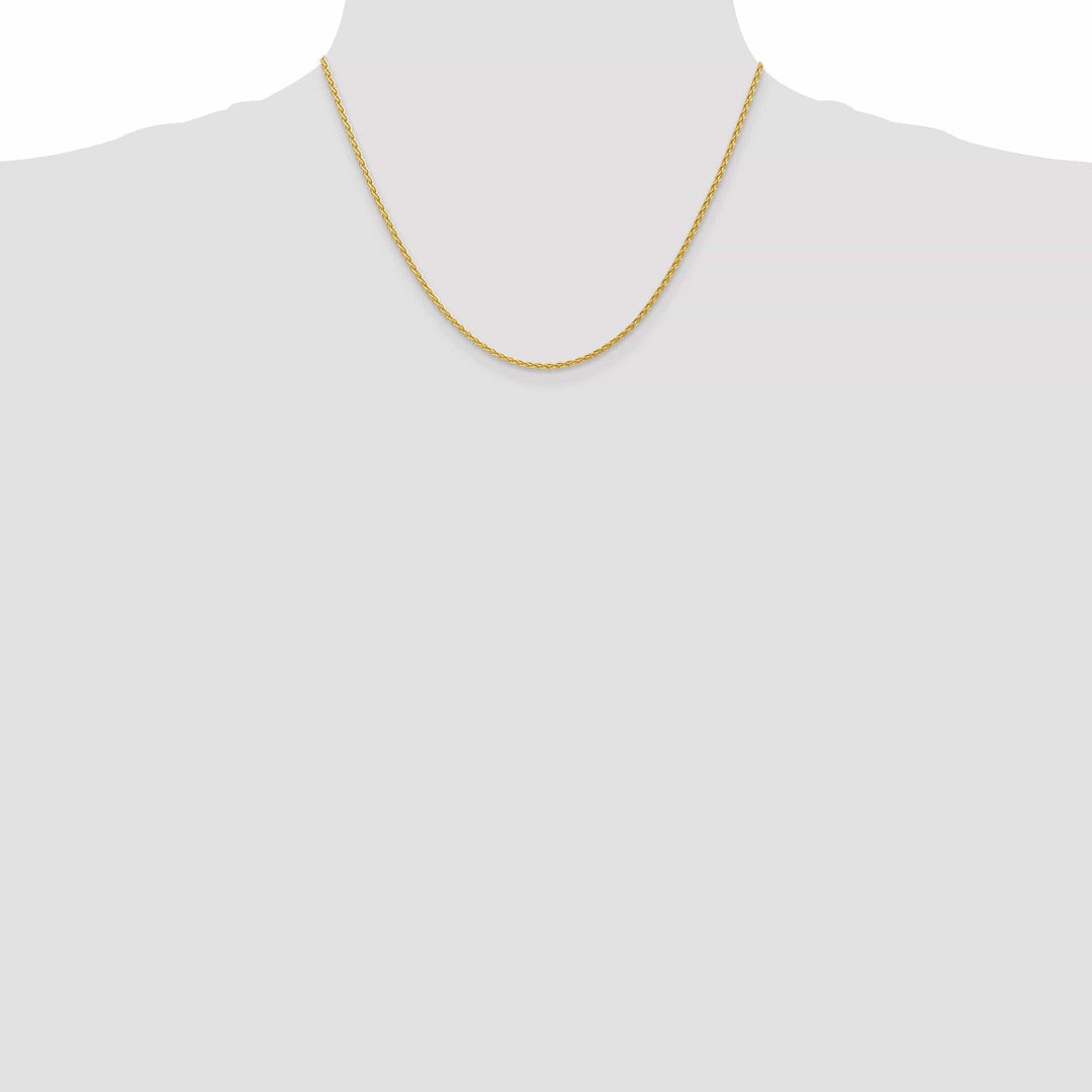 Lovely Rita's Chains 14k Yellow Gold 1.90mm Parisian Wheat Chain