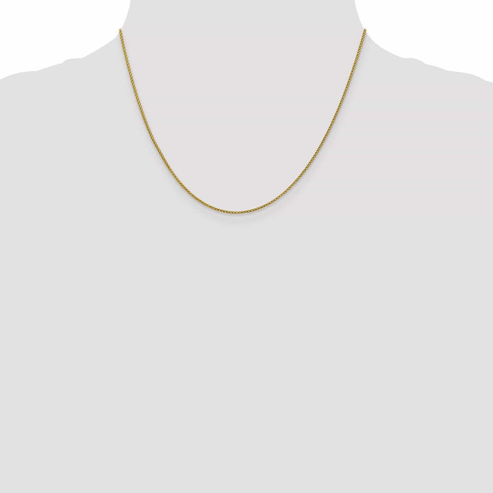 Lovely Rita's Chains 14k Yellow Gold 1 mm D.C Open Franco Chain