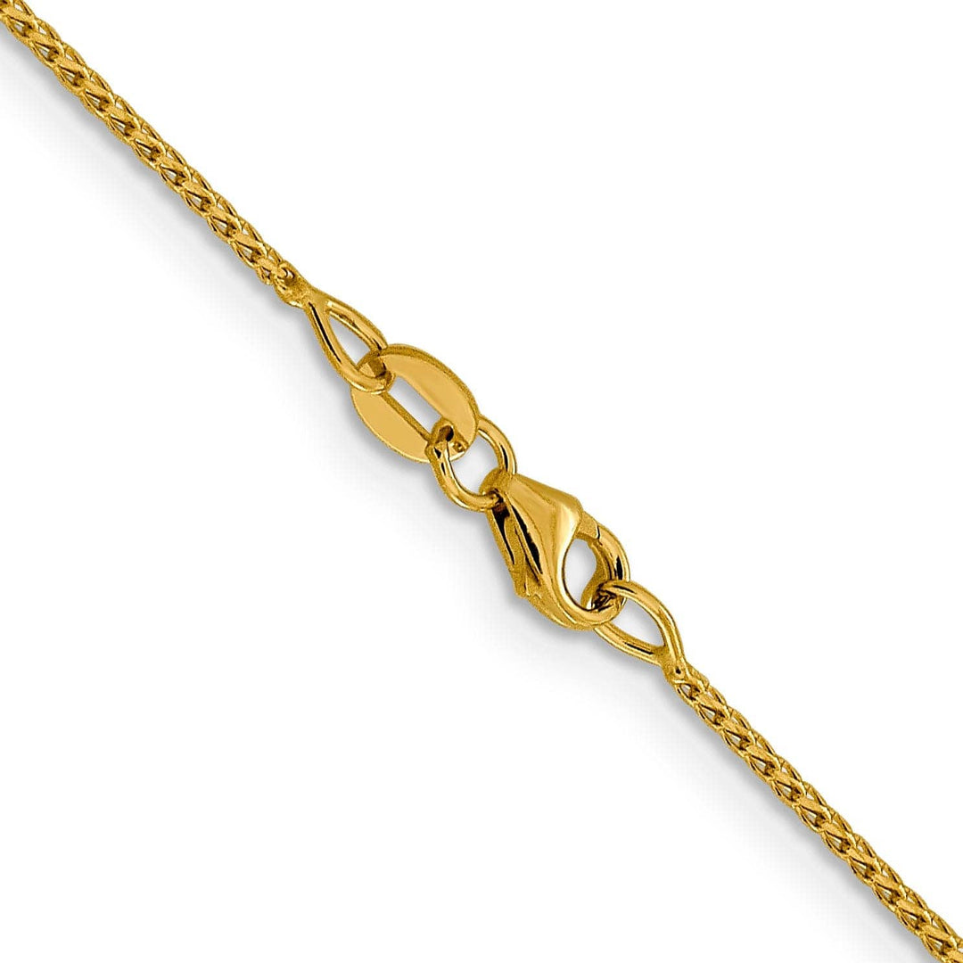 Lovely Rita's Chains 14k Yellow Gold 1 mm D.C Open Franco Chain