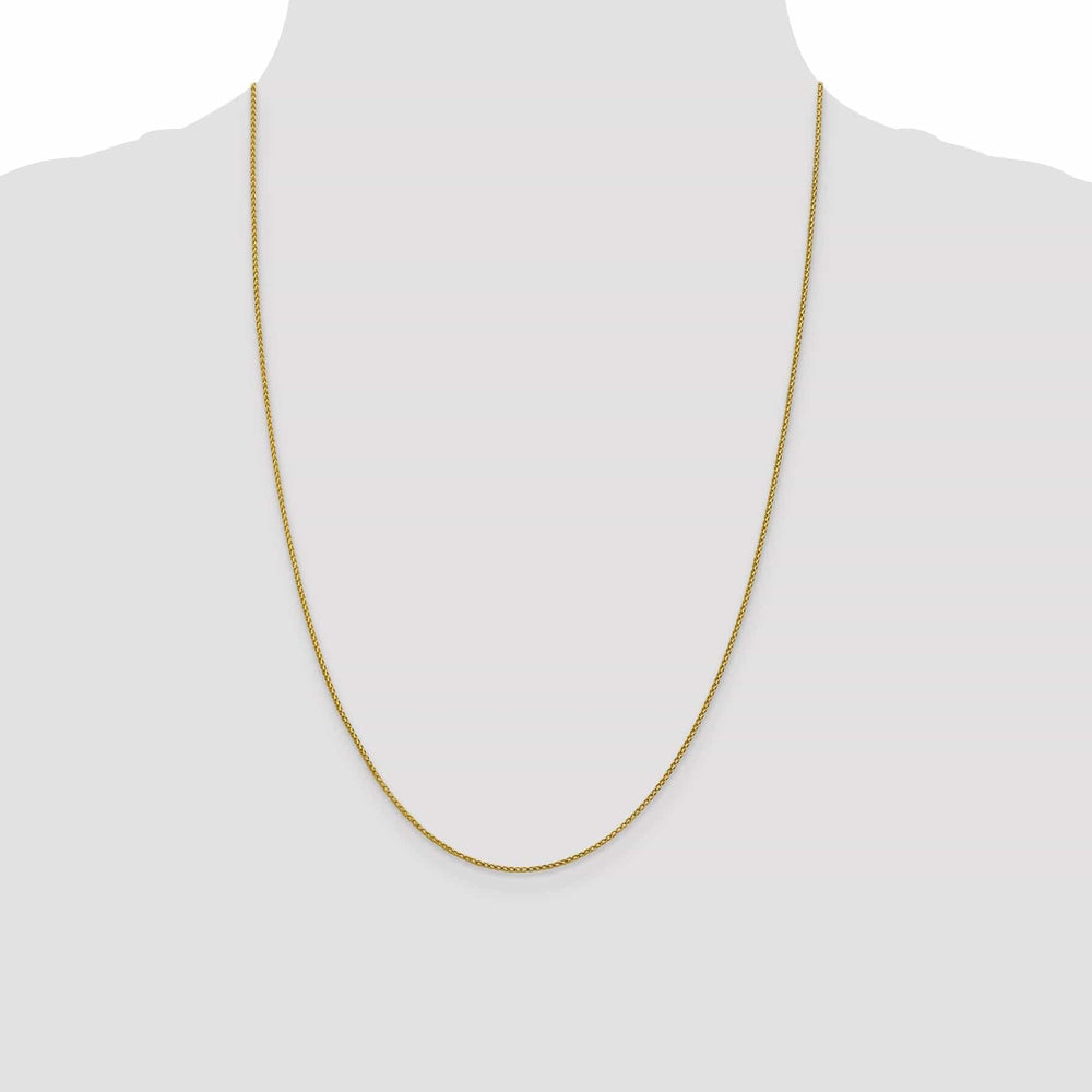 Lovely Rita's Chains 14k Yellow Gold 1 mm D.C Open Franco Chain