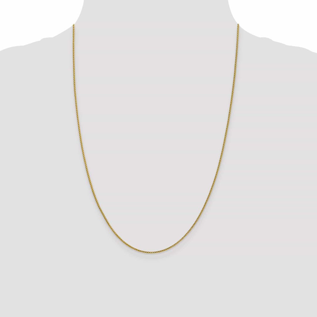 Lovely Rita's Chains 14k Yellow Gold 1 mm D.C Open Franco Chain
