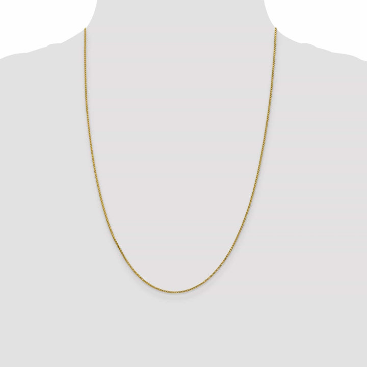 Lovely Rita's Chains 14k Yellow Gold 1 mm D.C Open Franco Chain