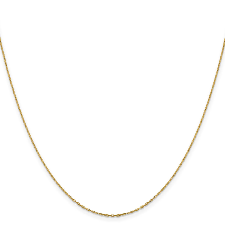 Lovely Rita's Chains 14k Yellow Gold 1 mm DC Cable Link Chain