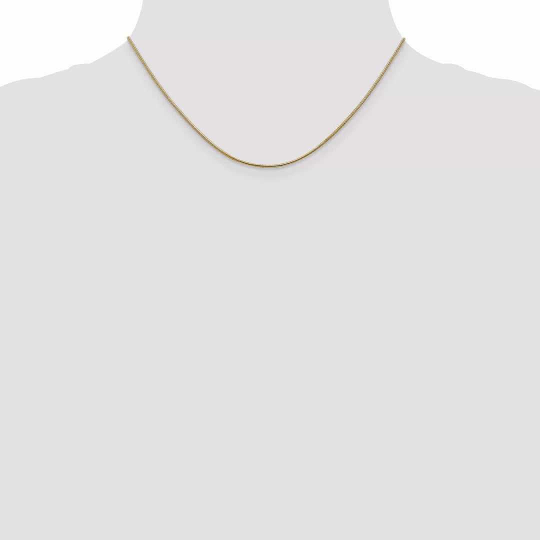 Lovely Rita's Chains 14k Yellow Gold 1 mm Snake Chain
