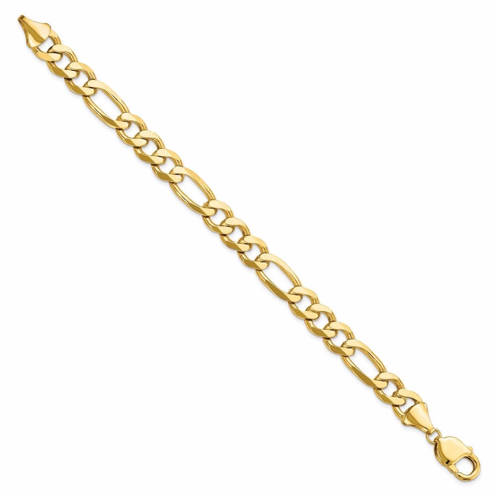 Lovely Rita's Chains 14k Yellow Gold 10mm Flat Figaro Chain