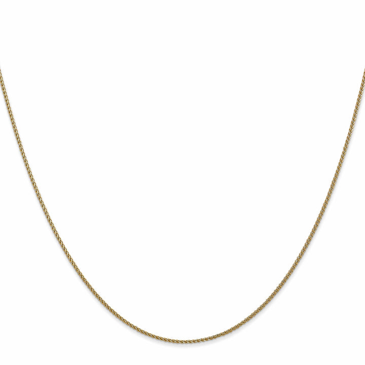 Lovely Rita's Chains 14k Yellow Gold 1mm Solid D.C Spiga Chain