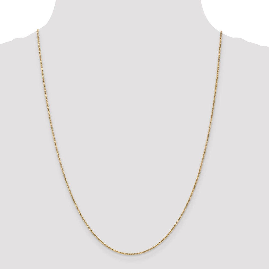 Lovely Rita's Chains 14k Yellow Gold 1mm Spiga Wheat Chain