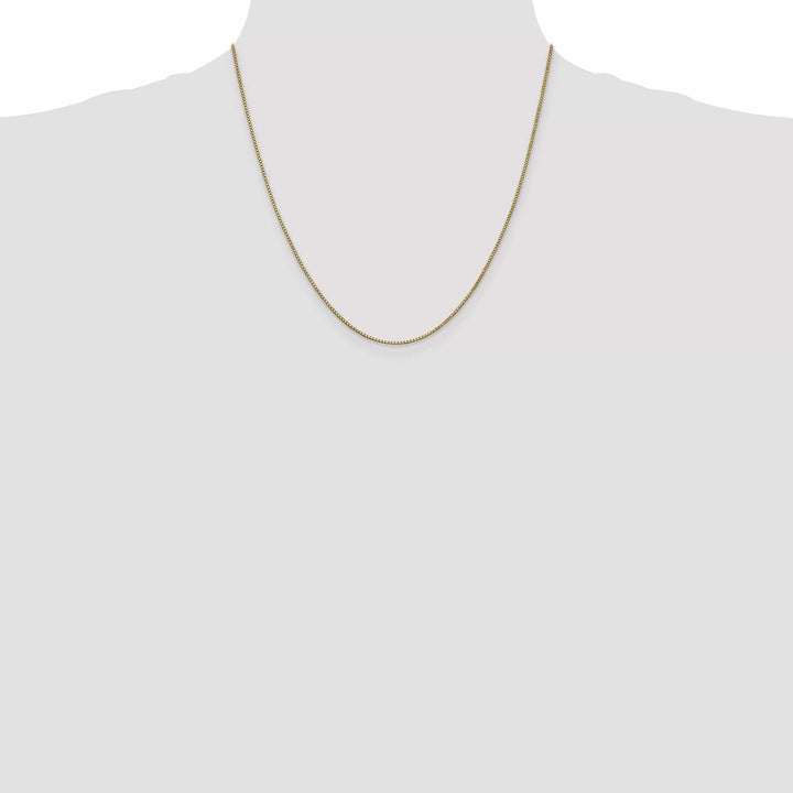 Lovely Rita's Chains 14k Yellow Gold 1mm wide Polished Box Chain