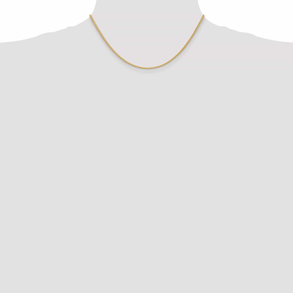 Lovely Rita's Chains 14k Yellow Gold 2.00-mm Hollow Wheat Chain