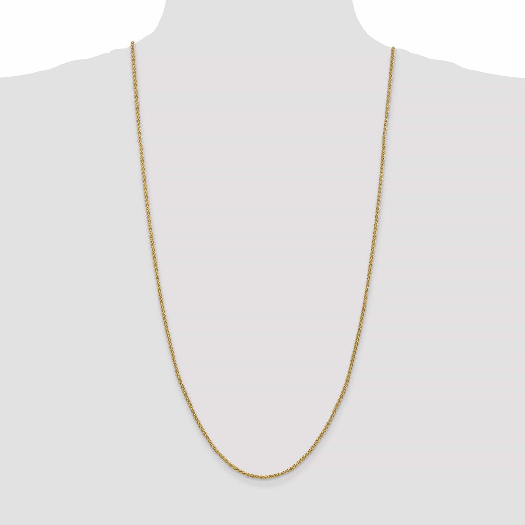 Lovely Rita's Chains 14k Yellow Gold 2.00m Solid Polished Spiga Chain