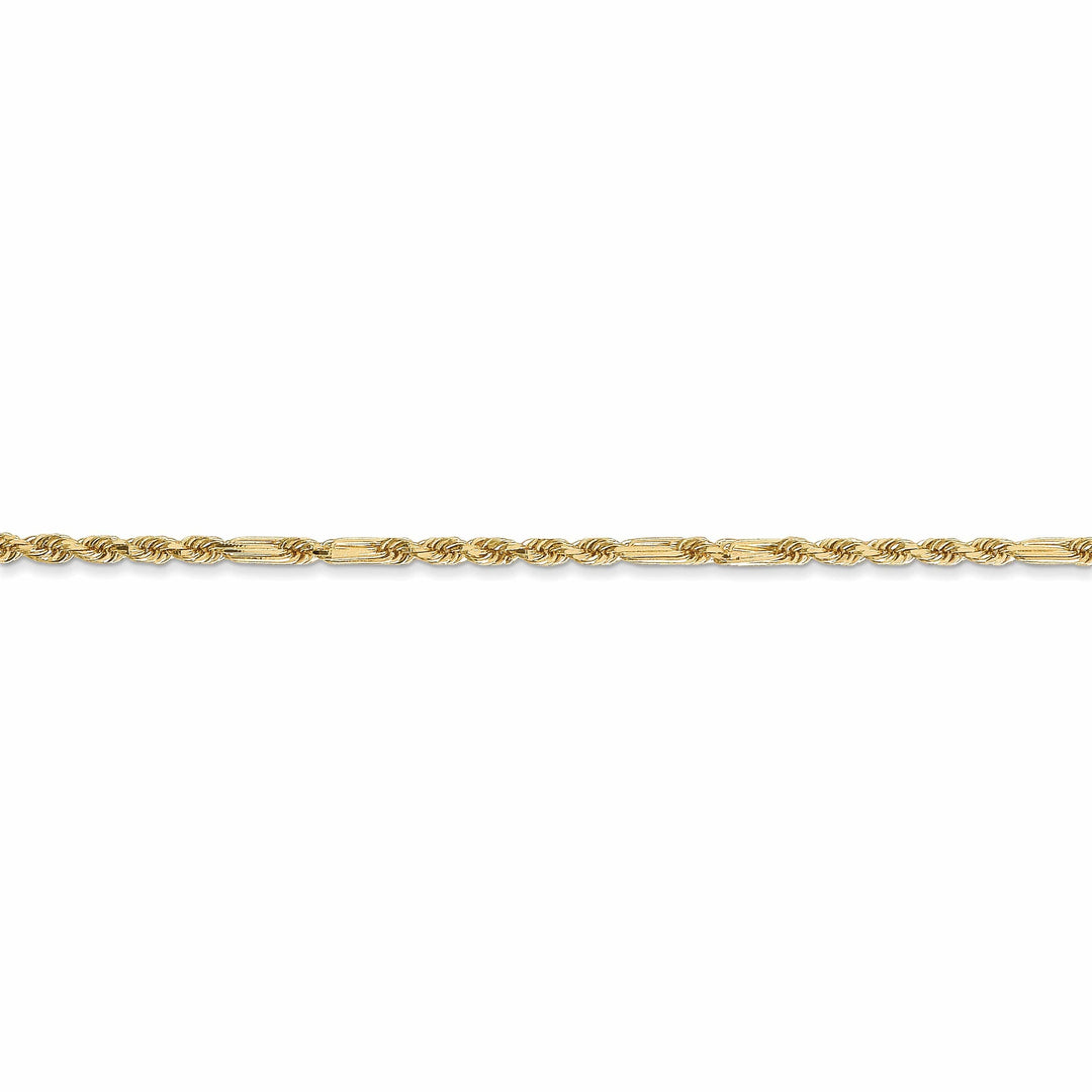 Lovely Rita's Chains 14k Yellow Gold 2.00mm D.C Milano Rope Chain