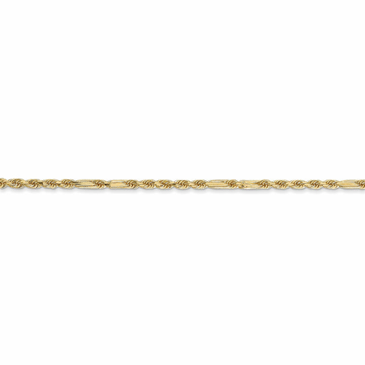 Lovely Rita's Chains 14k Yellow Gold 2.00mm D.C Milano Rope Chain