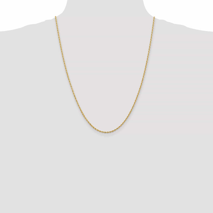 Lovely Rita's Chains 14k Yellow Gold 2.00mm D.C Quadruple Rope Chain