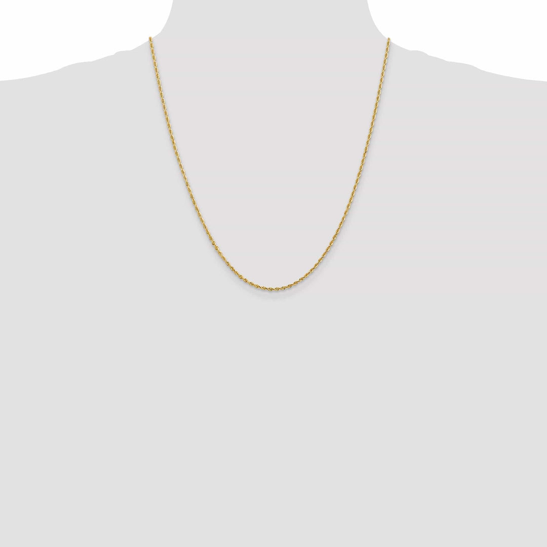 Lovely Rita's Chains 14k Yellow Gold 2.00mm D.C Quadruple Rope Chain