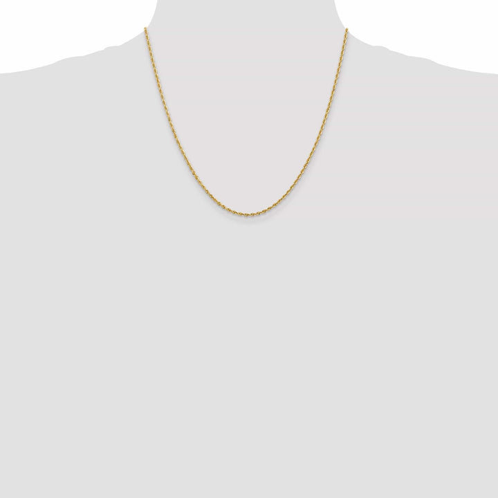 Lovely Rita's Chains 14k Yellow Gold 2.00mm D.C Quadruple Rope Chain