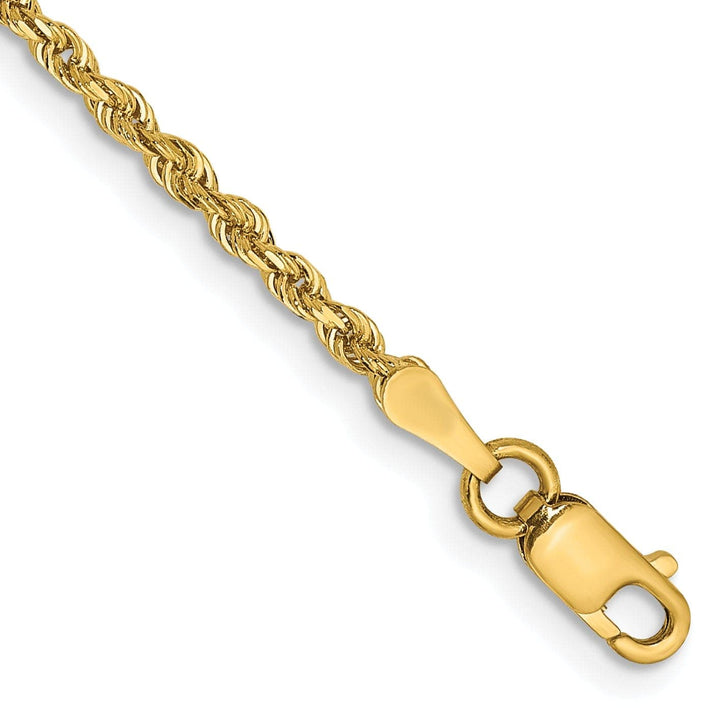 Lovely Rita's Chains 14k Yellow Gold 2.00mm D.C Quadruple Rope Chain