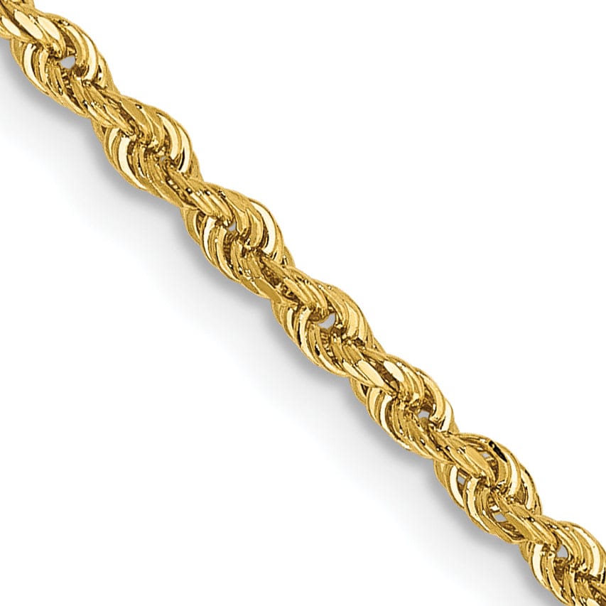 Lovely Rita's Chains 14k Yellow Gold 2.00mm D.C Quadruple Rope Chain