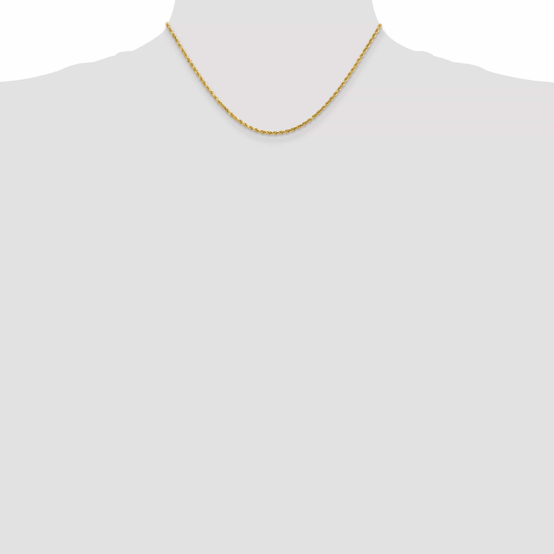 Lovely Rita's Chains 14k Yellow Gold 2.00mm D.C Rope Chain