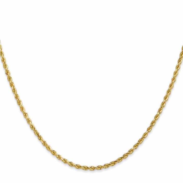 Lovely Rita's Chains 14k Yellow Gold 2.00mm D.C Rope Chain