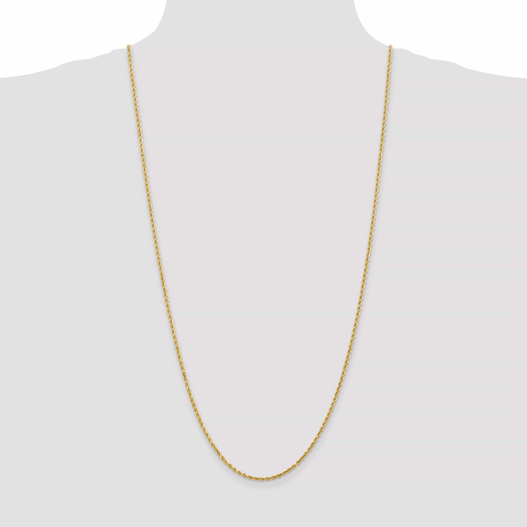 Lovely Rita's Chains 14k Yellow Gold 2.00mm D.C Rope Chain